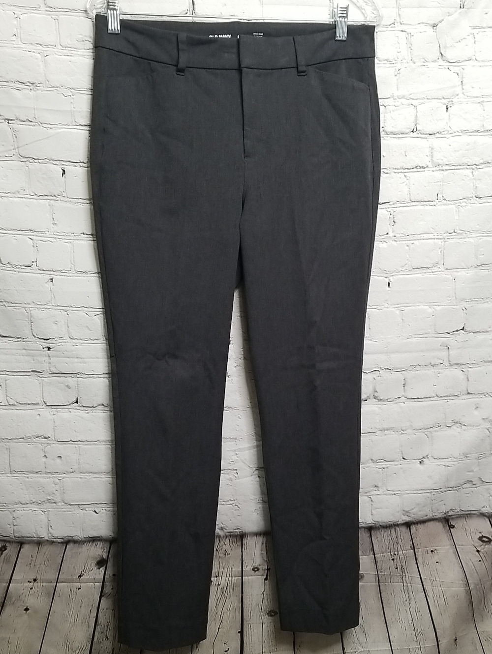 Old Navy Womens Pixie Ankle Pants Size 8 Dark Gray